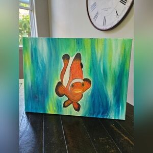 Clownfish Canvas Art